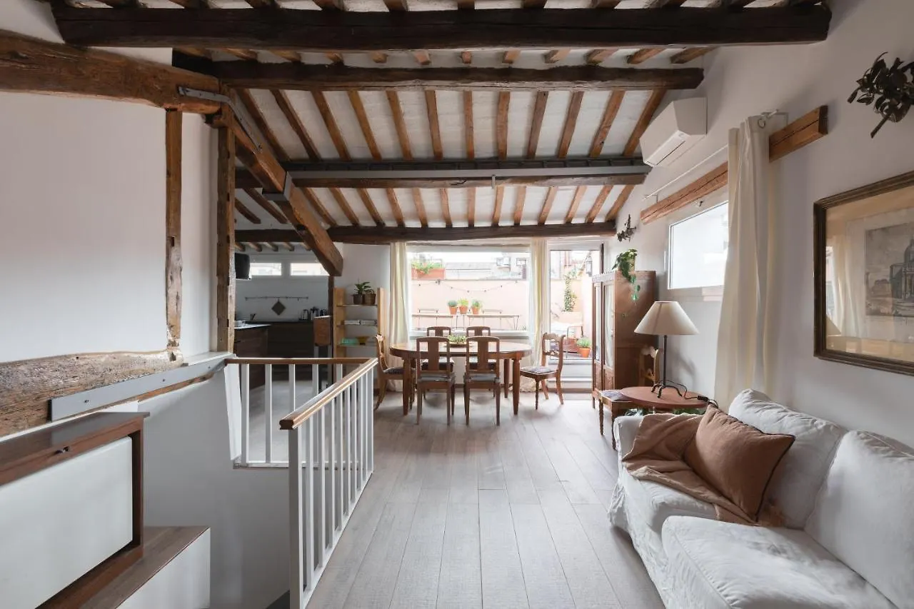 Amazing Penthouse With Terrace And Rooftop In Trastevere Řím 0*,  Itálie