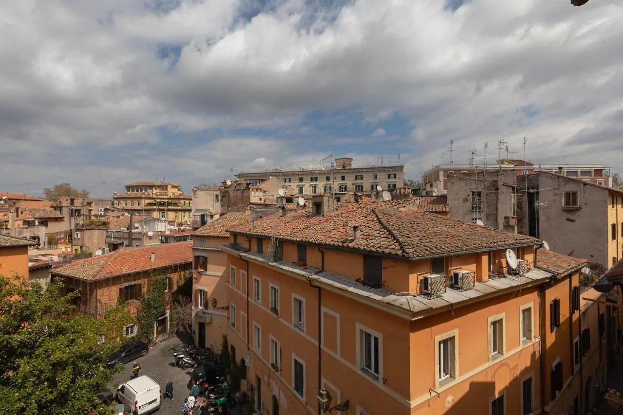 Apartmán Amazing Penthouse With Terrace And Rooftop In Trastevere Řím