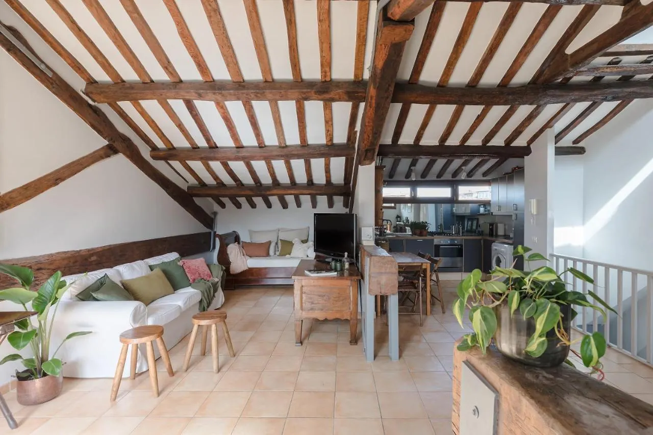 Amazing Penthouse With Terrace And Rooftop In Trastevere Řím Itálie