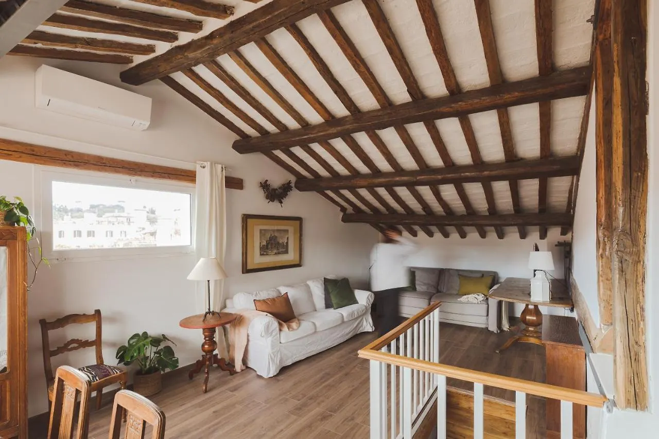 Amazing Penthouse With Terrace And Rooftop In Trastevere Řím 0*,