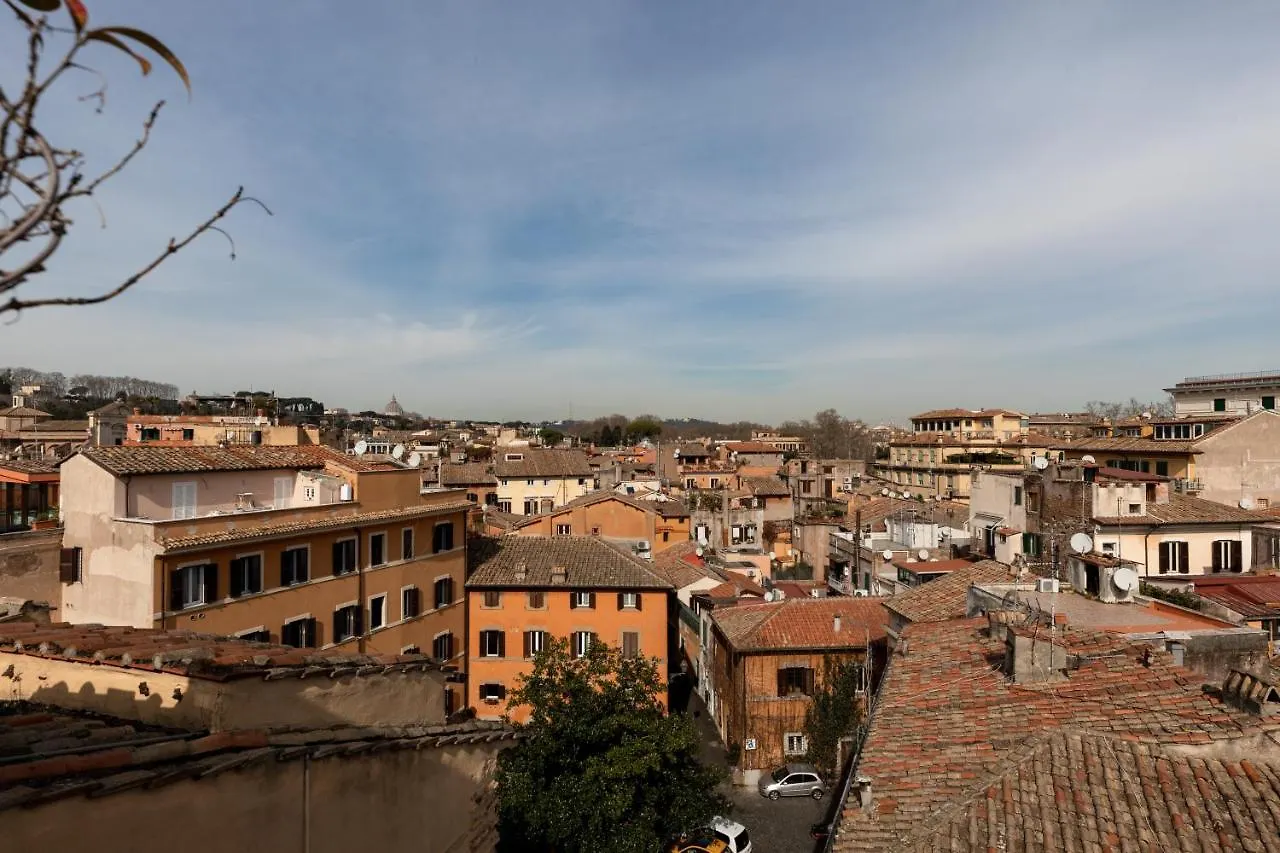 Apartmán Amazing Penthouse With Terrace And Rooftop In Trastevere Řím Itálie