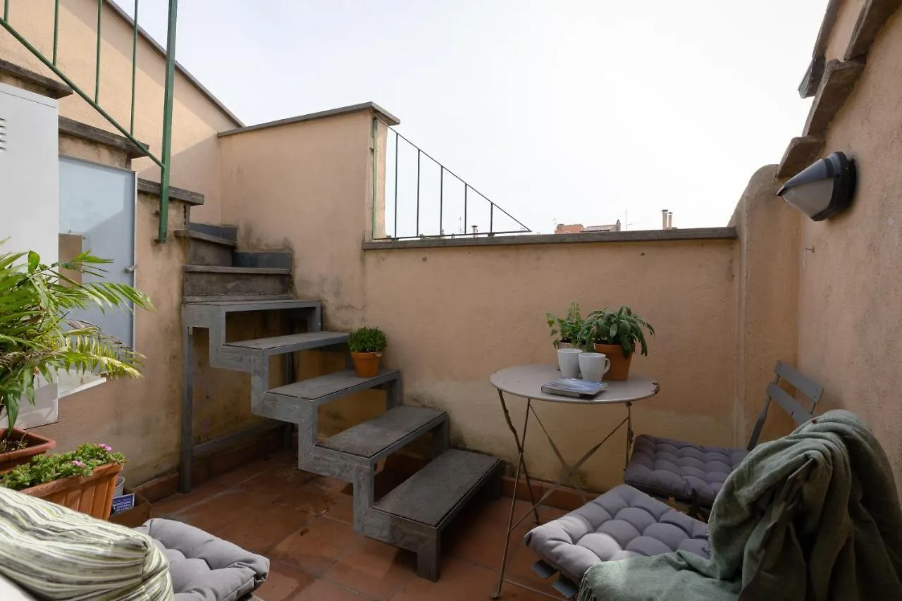 Amazing Penthouse With Terrace And Rooftop In Trastevere Рим Апартаменты